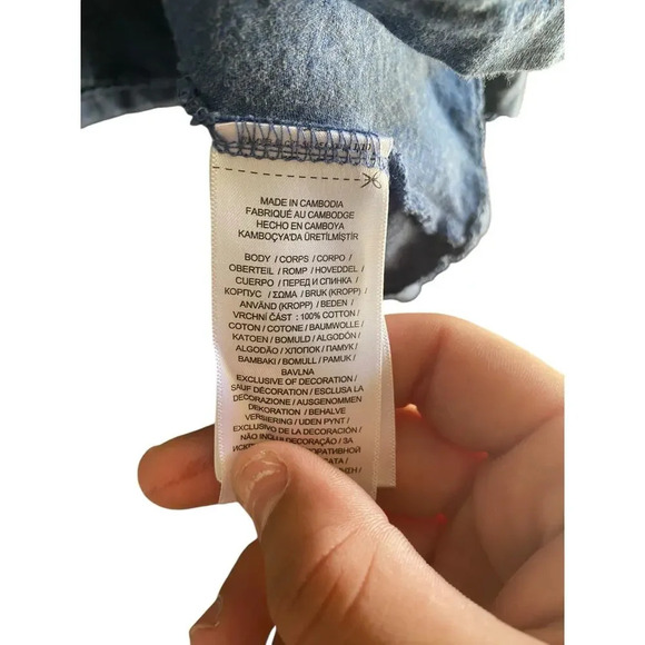 Polo Ralph Lauren Blue Logo Embroidered Pullover Shirt Size Large - Picture 5 of 7